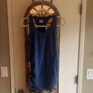 Athleta Navy Racerback Tank